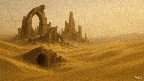 The Ruins Beneath the Eastern Desert